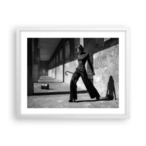 Poszter fekete keretben -   Városi elegancia - 50x40 cm
