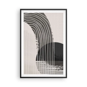 Poszter fehér keretben - Oda és vissza - 61x91 cm