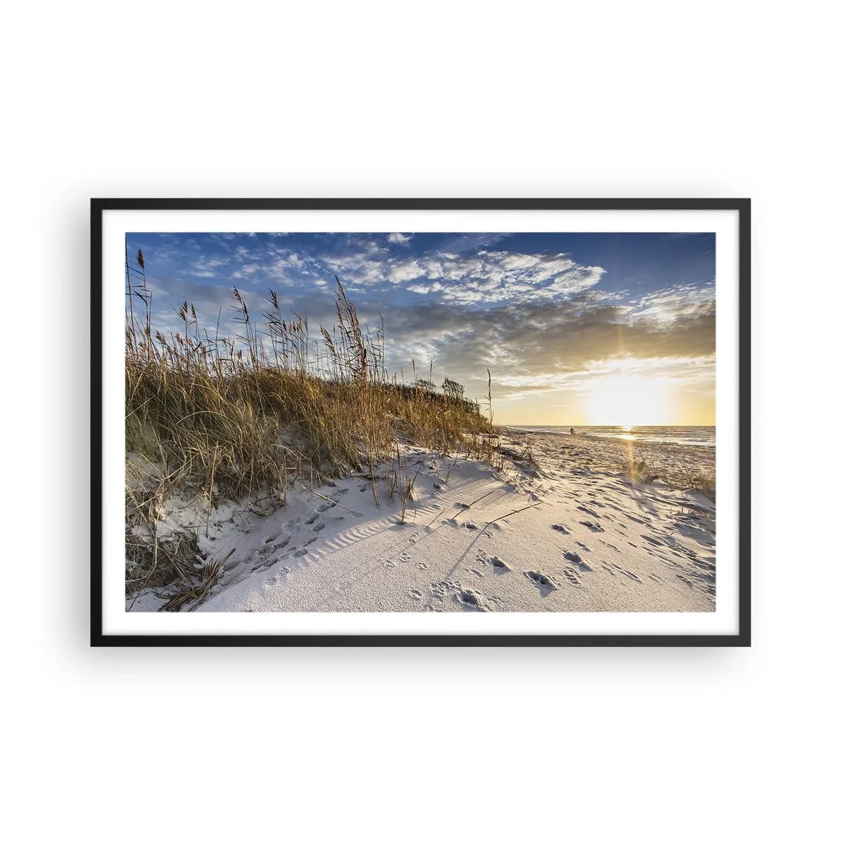 Poszter fehér keretben - Meghívás egy sétára - 91x61 cm