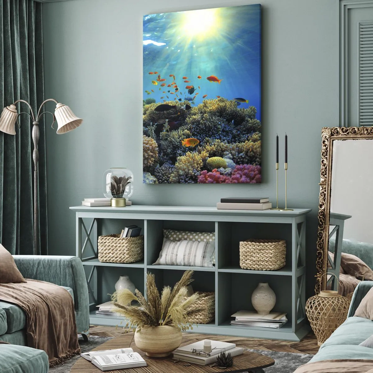 Vászonkép - Víz alatti kincsek - 50x70 cm