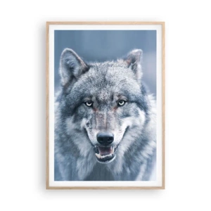 Poszter világos tölgy keretben - Vállalod a kihívást? - 70x100 cm