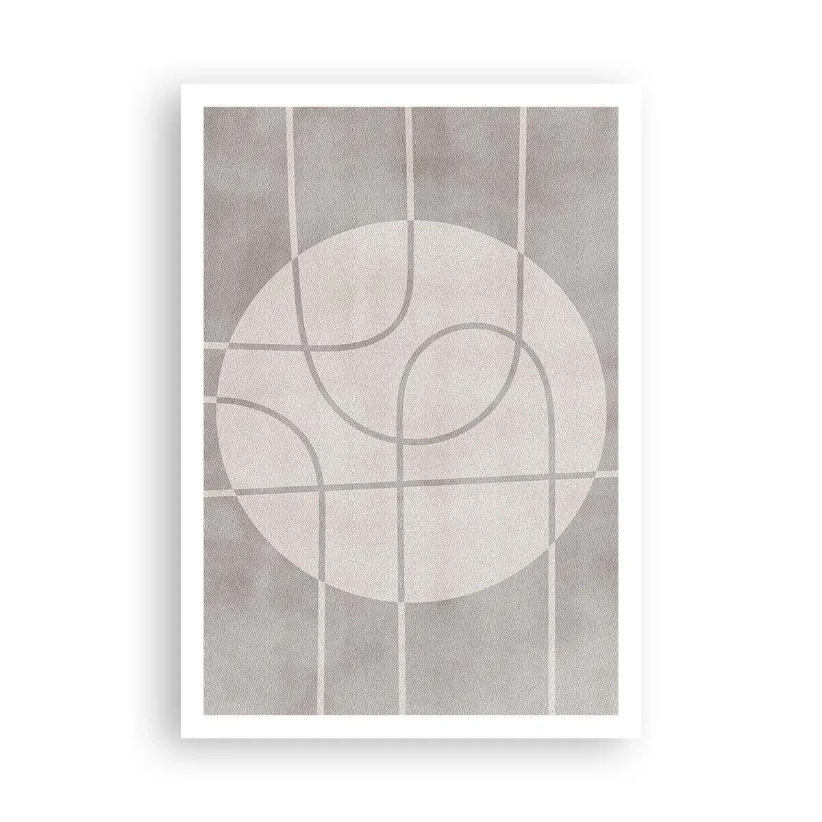 Poszter - Körkörös és egyenes - 70x100 cm