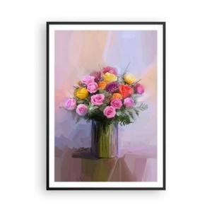 Poszter fehér keretben - Megtartott szépség - 70x100 cm