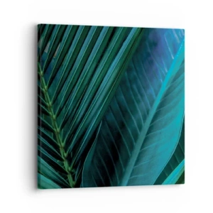 Vászonkép - A zöld anatómiája - 30x30 cm
