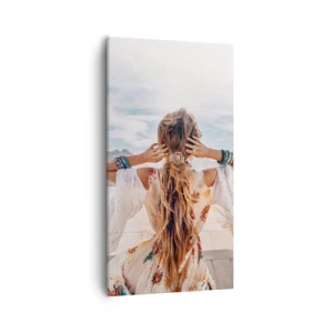 Vászonkép - Az út a boldogság felé  - 55x100 cm