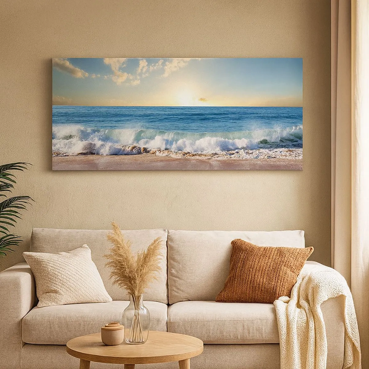 Vászonkép - Mozgás és nyugalom egyszerre - 100x40 cm