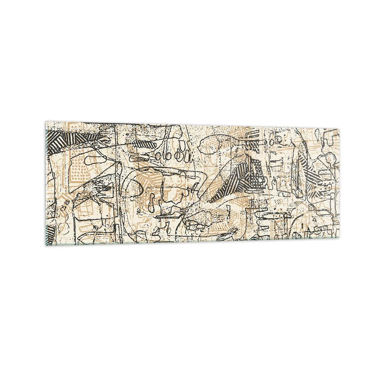 Üveg kép - Dekódolásra vár - 140x50 cm