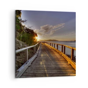 Vászonkép - Menj, menj a nap felé - 60x60 cm