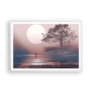 Poszter fekete keretben - Éjszakai csodák - 100x70 cm