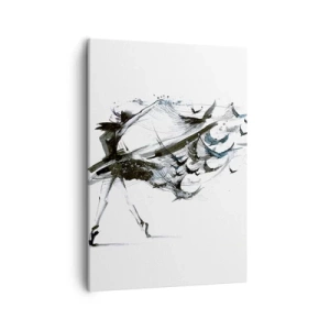 Vászonkép - A zene varázsa megszabadít a varázslattól - 50x70 cm