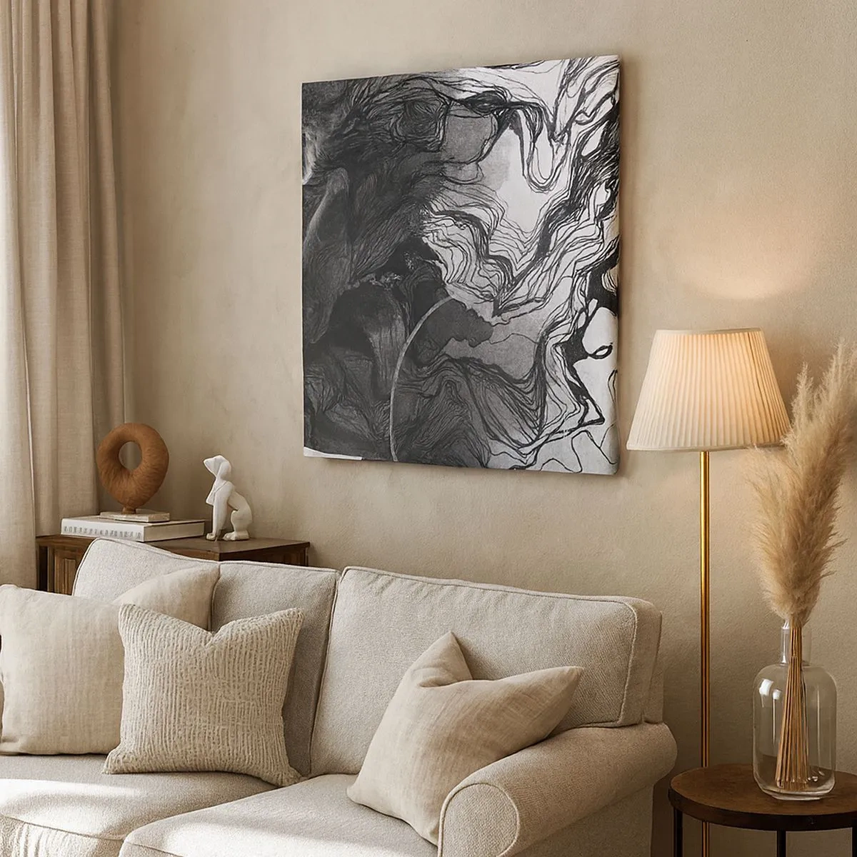 Vászonkép - Álmokba gabalyodva - 30x30 cm