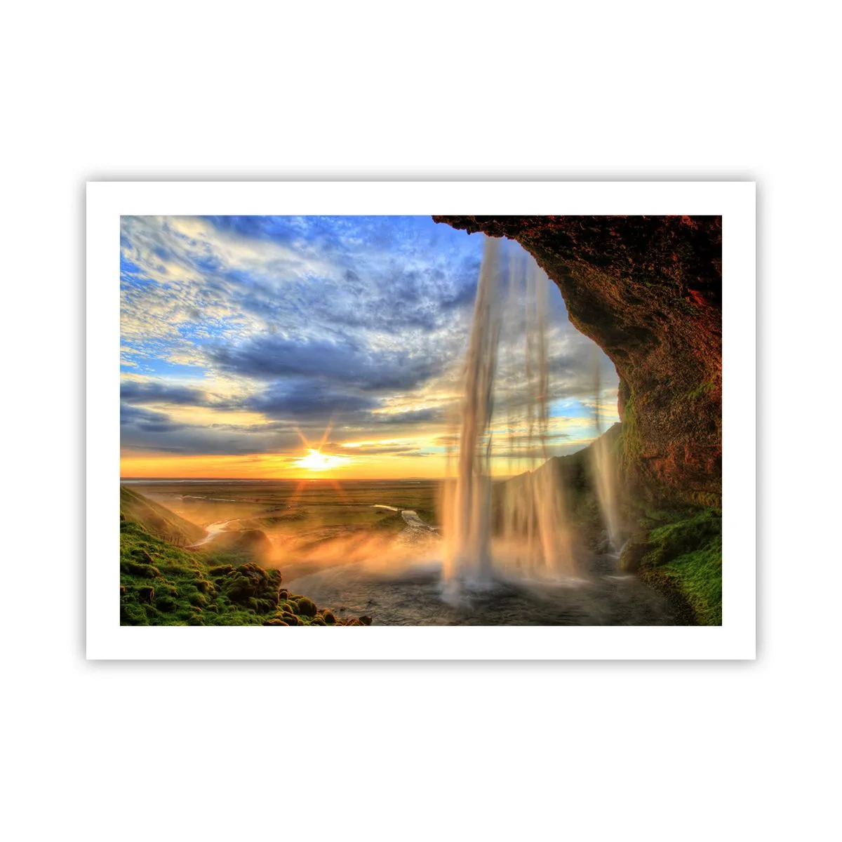 Poszter - Cseppfátyol mögötti világ - 70x50 cm