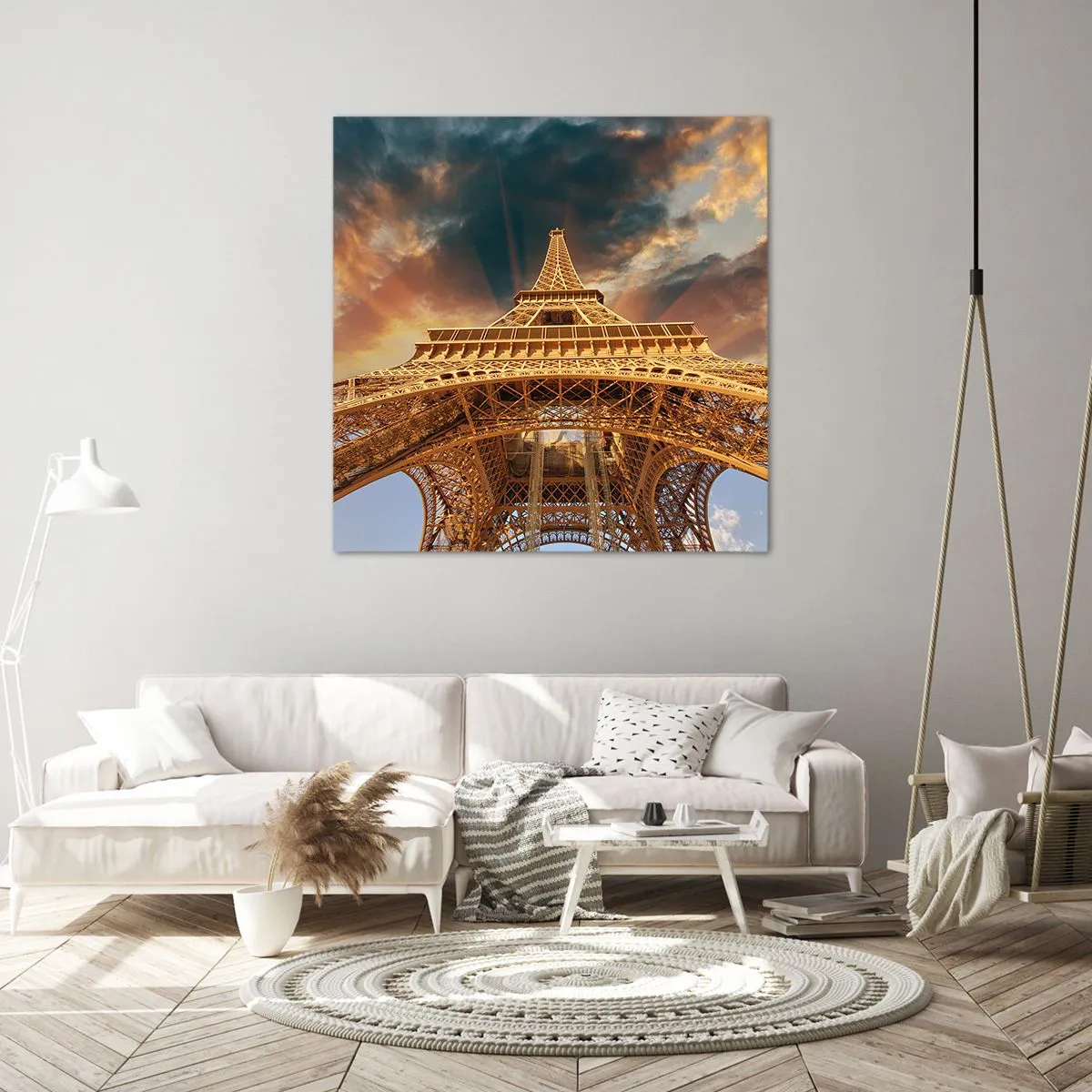 Vászonkép - Ahogy az emberiség eljutott az egekig - 60x60 cm