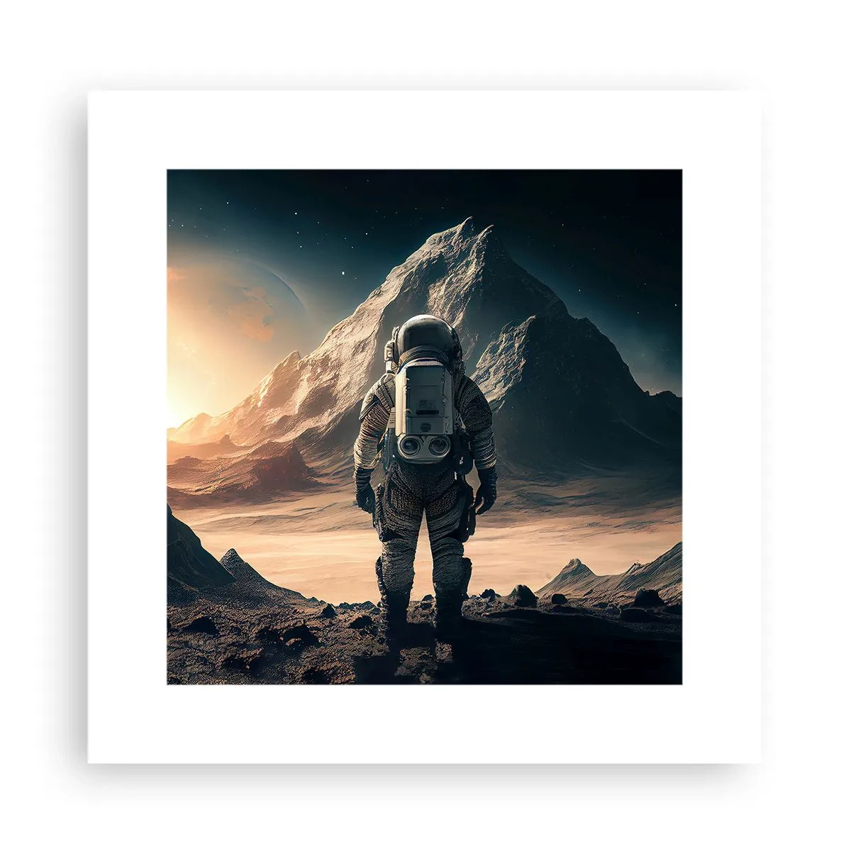 Poszter - Új kihívás - 30x30 cm