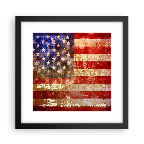 Poszter fehér keretben - A dicsőség nem múlik el - 30x30 cm