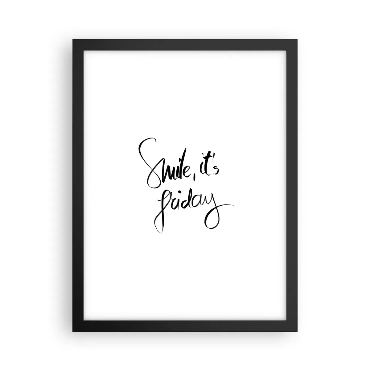 Poszter fehér keretben - Igazi öröm - 30x40 cm