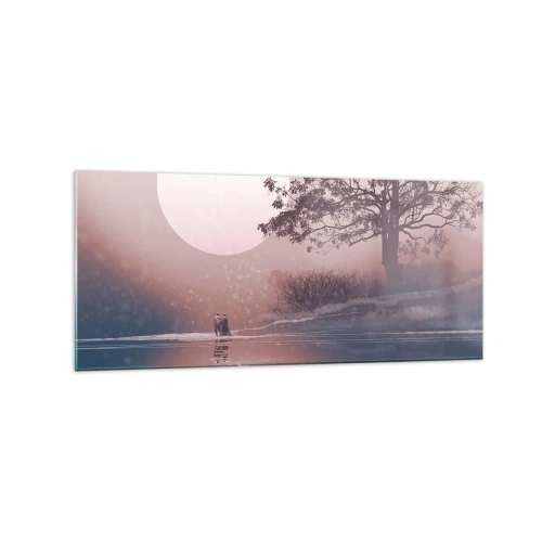 Üveg kép - Éjszakai csodák - 120x50 cm