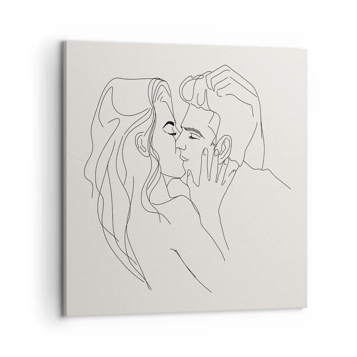 Vászonkép - Összegabalyodva az érzésben - 50x50 cm