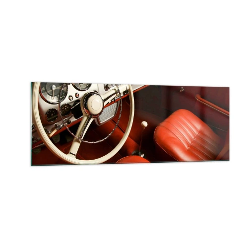 Üveg kép - Luxus vintage stílusban - 140x50 cm