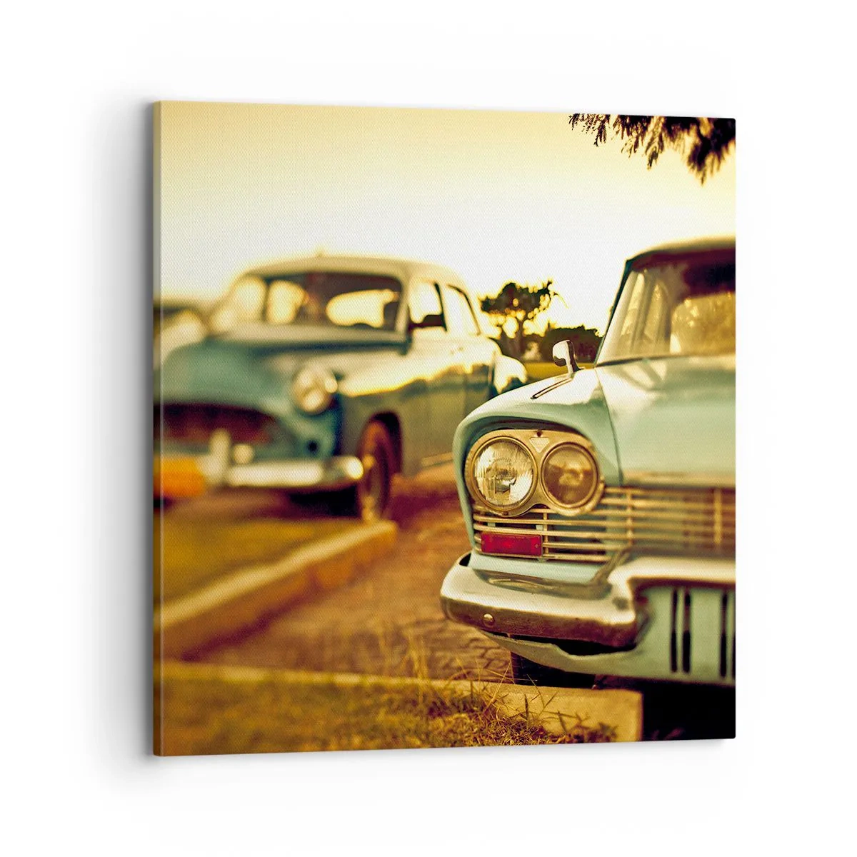 Vászonkép - Várunk és meglátjuk - 70x70 cm