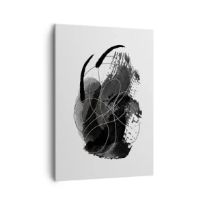 Vászonkép - Feketéből készült - 50x70 cm