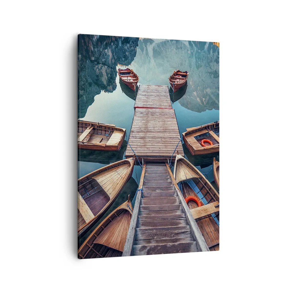 Vászonkép - A kikötőben várok - 50x70 cm