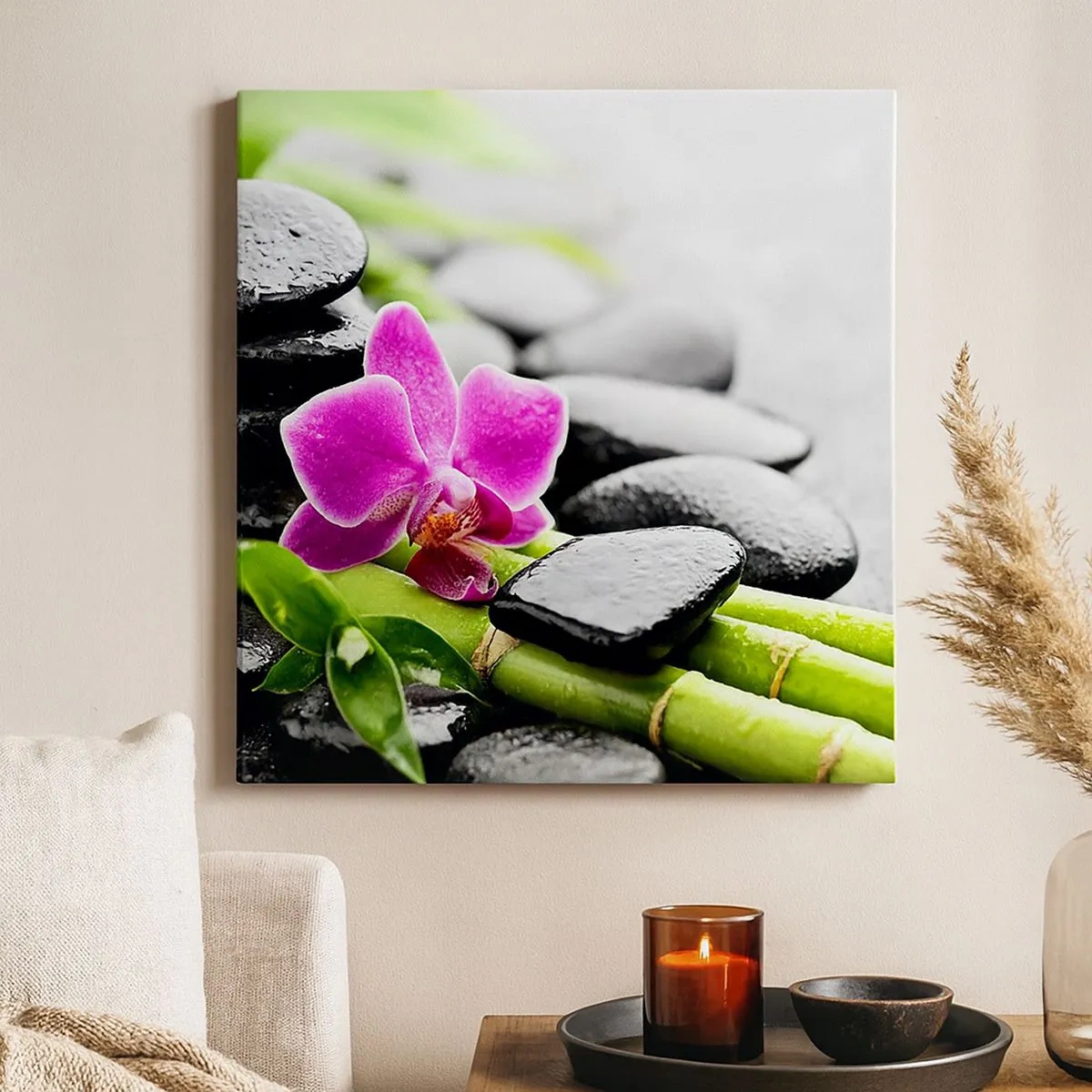 Vászonkép - Nyugodt egyensúlyban - 30x30 cm