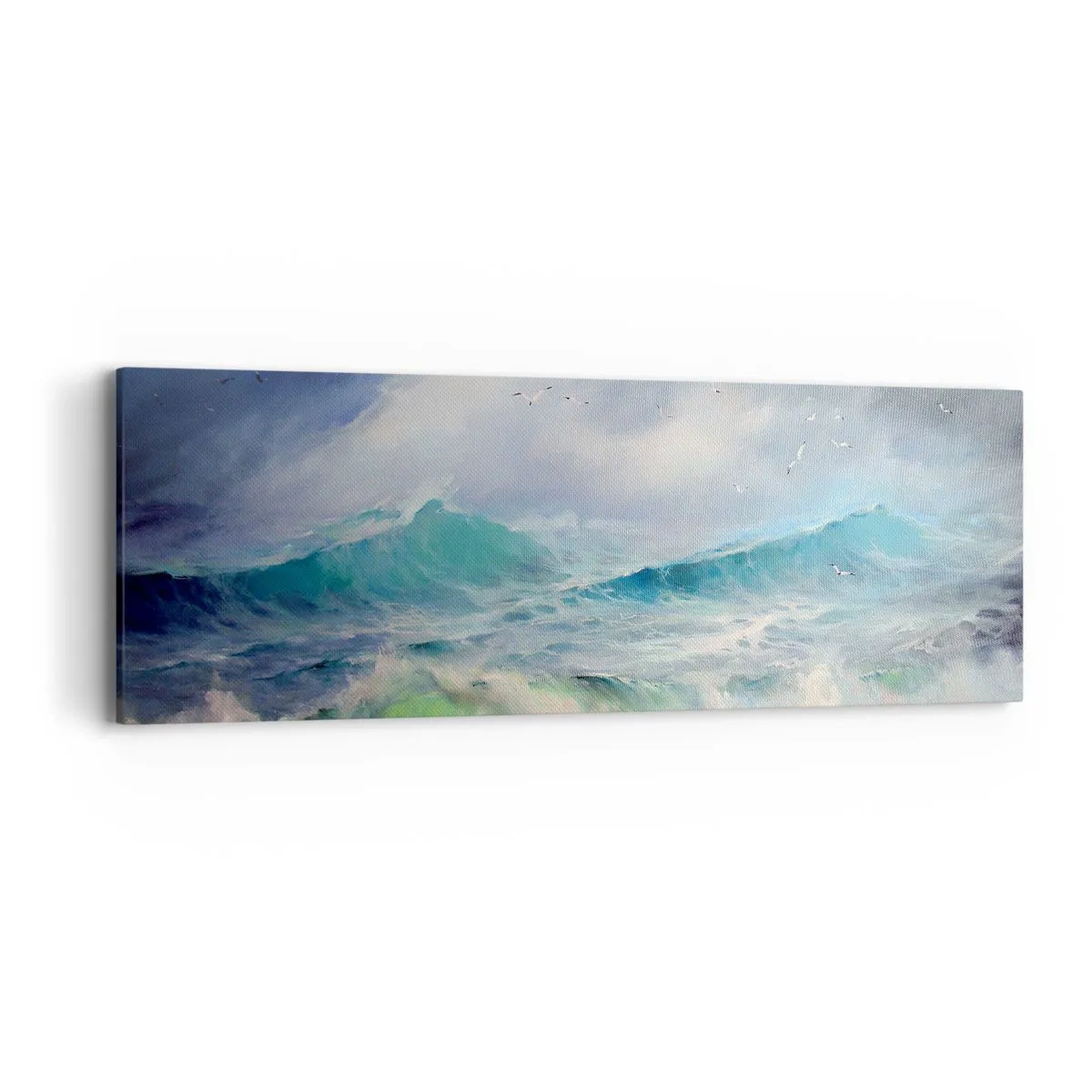 Vászonkép - "A forgószél diadalmasan üvöltött...” - 90x30 cm