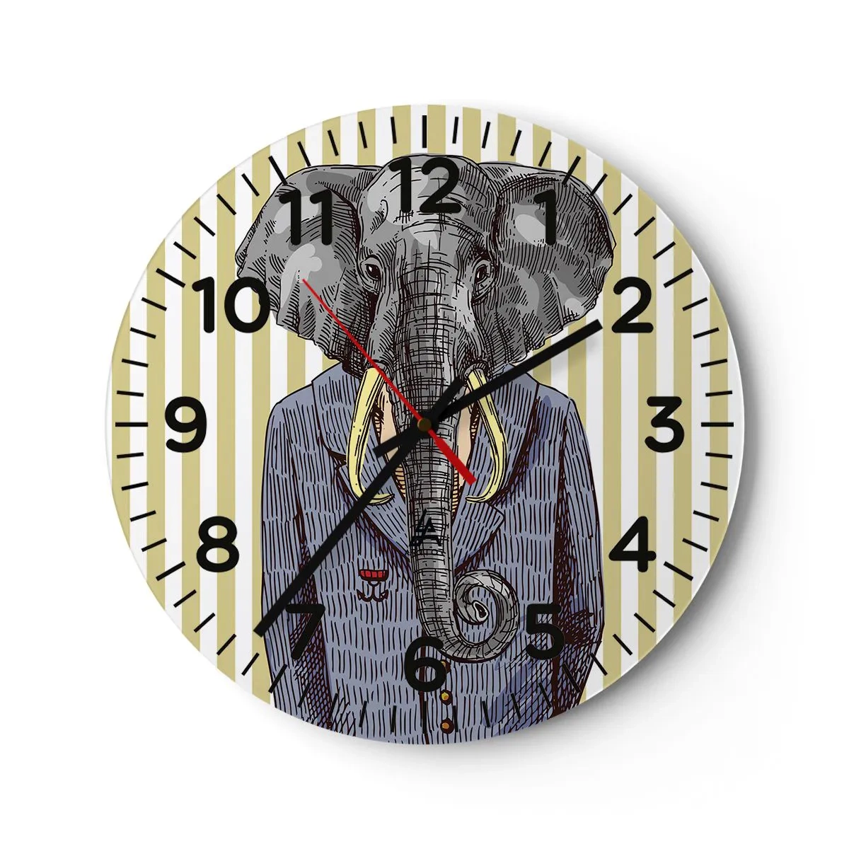 Falióra, Óra - Természeténél fogva elegáns - 40x40 cm