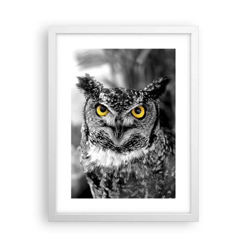 Poszter fekete keretben - Semmi sem fog elbújni - 30x40 cm