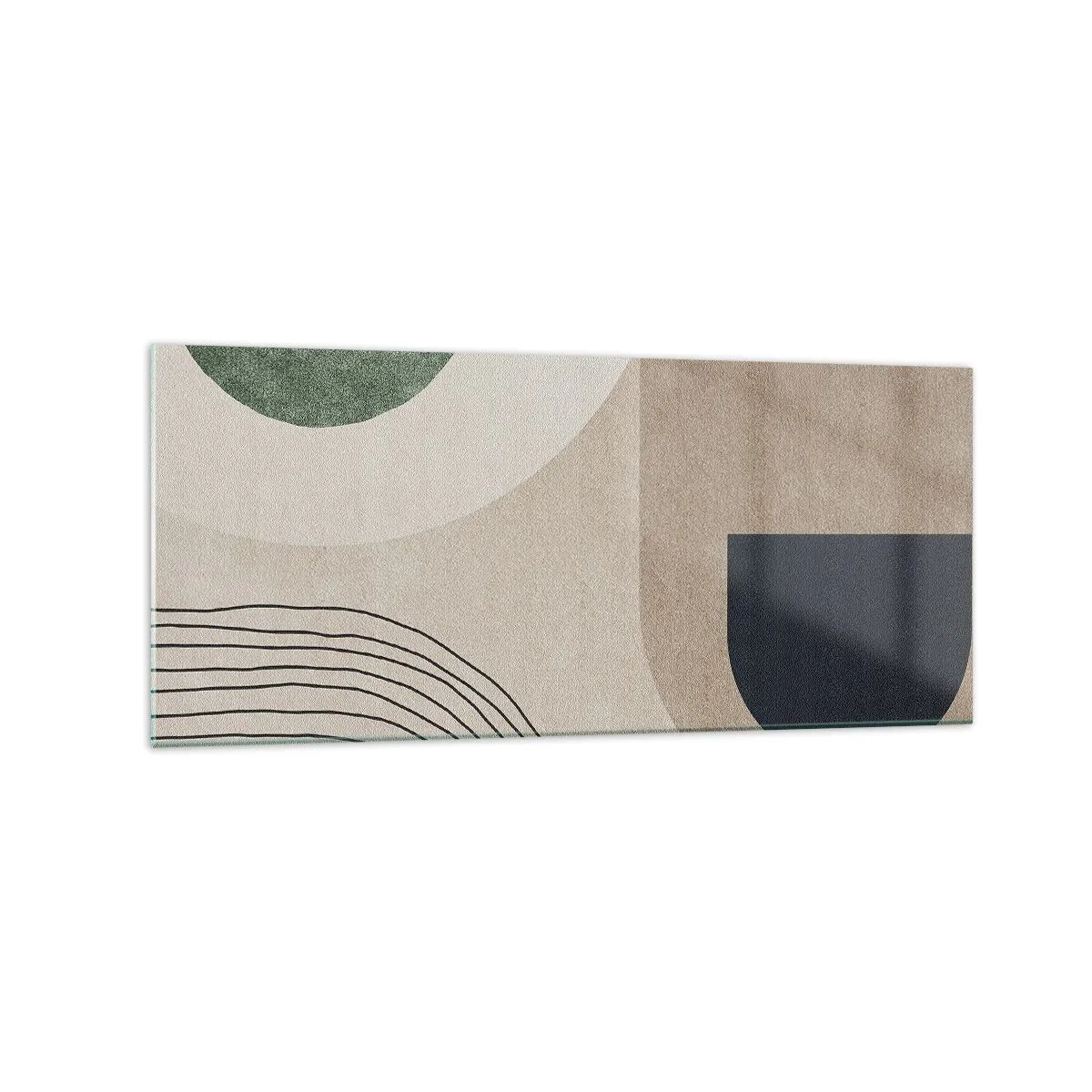 Üveg kép - Egy ovális szelídsége - 120x50 cm