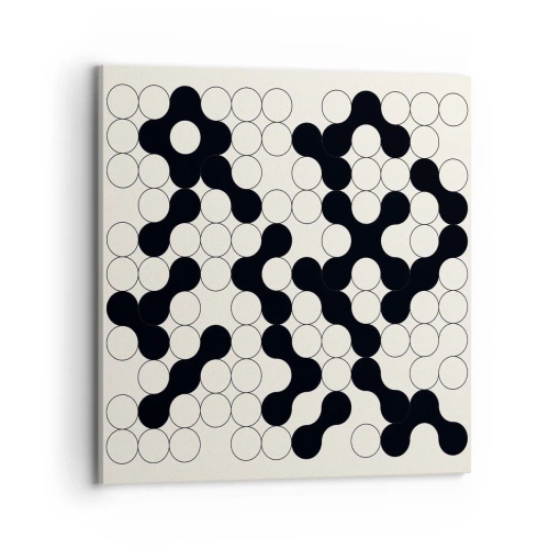 Vászonkép - Kínai játék - variáció - 70x70 cm