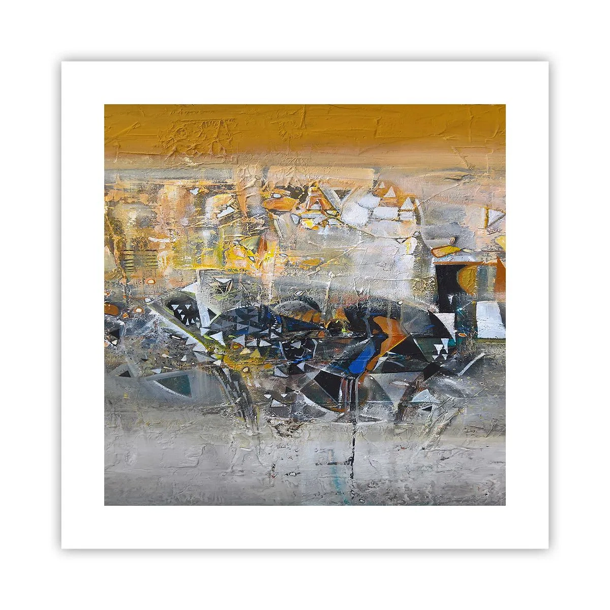 Poszter - Minden rendben lesz - 40x40 cm