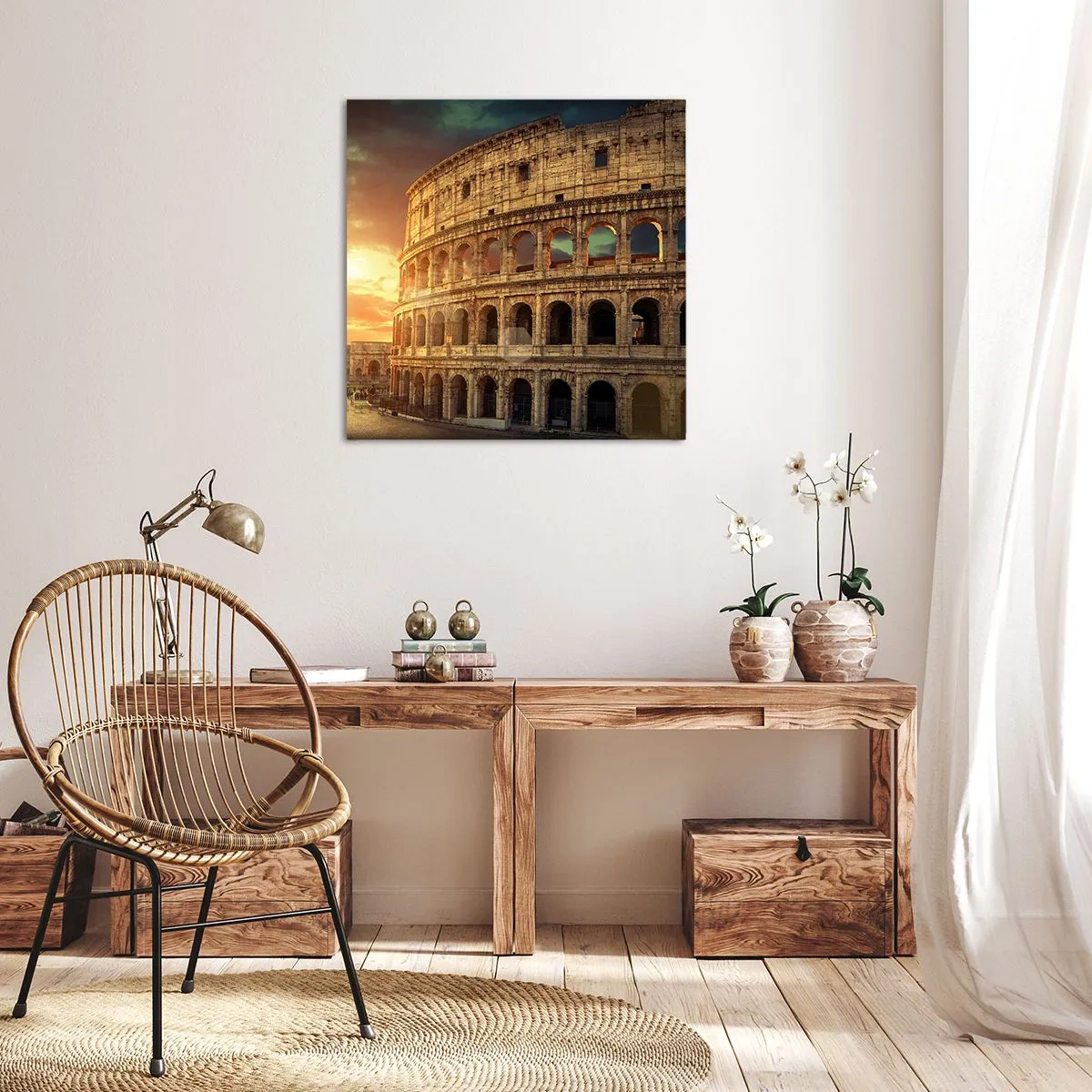 Vászonkép - Kolosszális benyomás - 50x50 cm