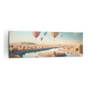 Vászonkép - A szerelem szárnyalni hagy - 160x50 cm