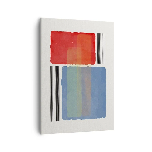 Vászonkép - A geometria szelleme és betűje - 50x70 cm