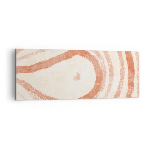Vászonkép - Korallkörök - kompozíció - 140x50 cm