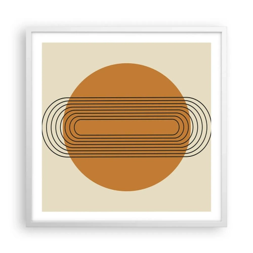 Poszter fekete keretben - Tökéletes terv - 60x60 cm