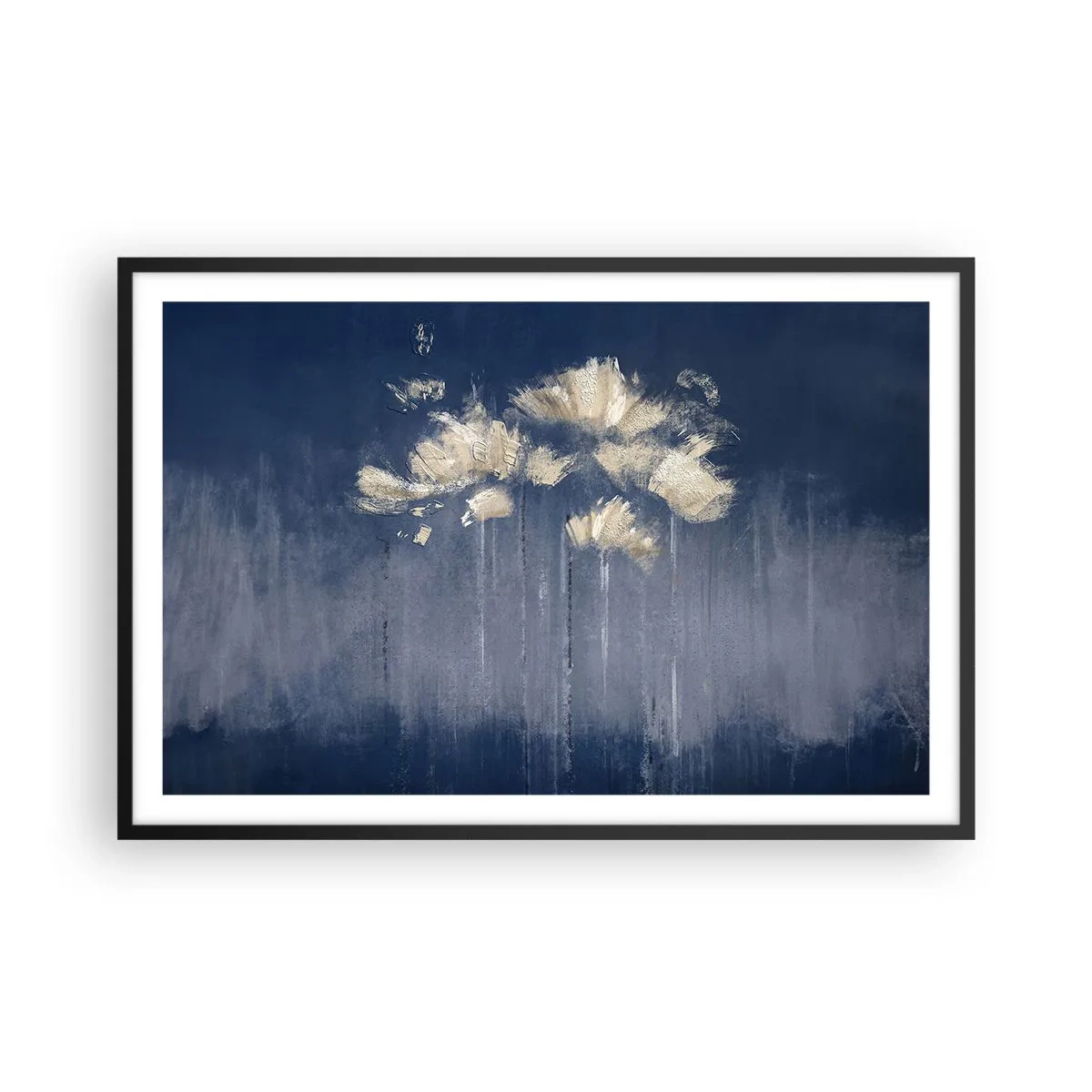 Poszter fehér keretben - Mint szirmok a szélben - 91x61 cm