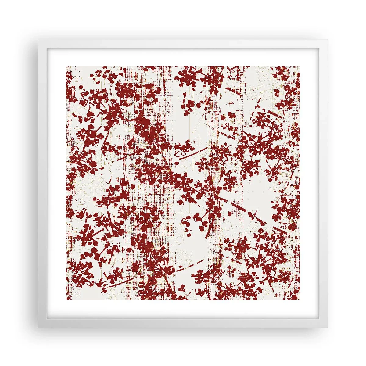 Poszter fekete keretben - Mint egy régi perkál - 50x50 cm