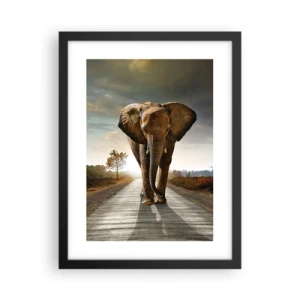 Poszter fehér keretben - És egyáltalán nem porcelánraktárban - 30x40 cm