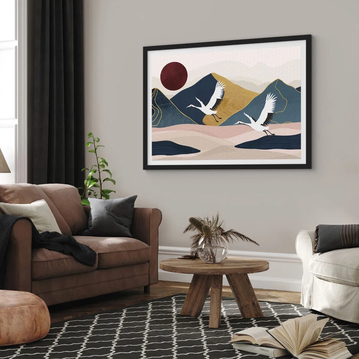 Poszter fehér keretben - És ismét ELREPÜLT a nap - 91x61 cm