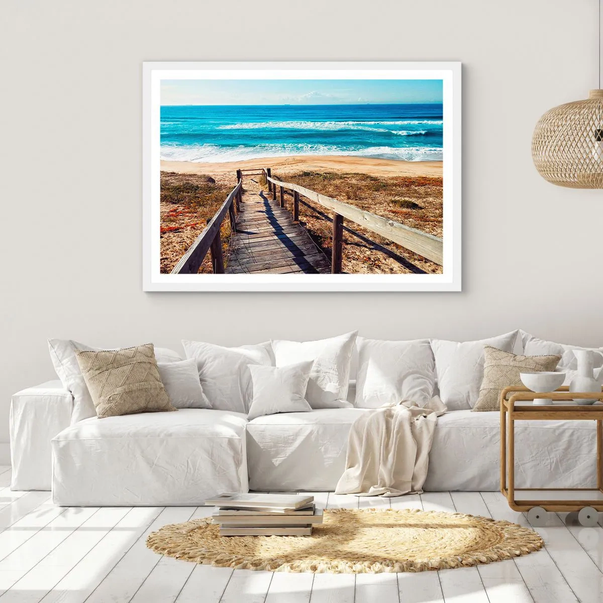 Poszter fekete keretben - Fuss! - 100x70 cm