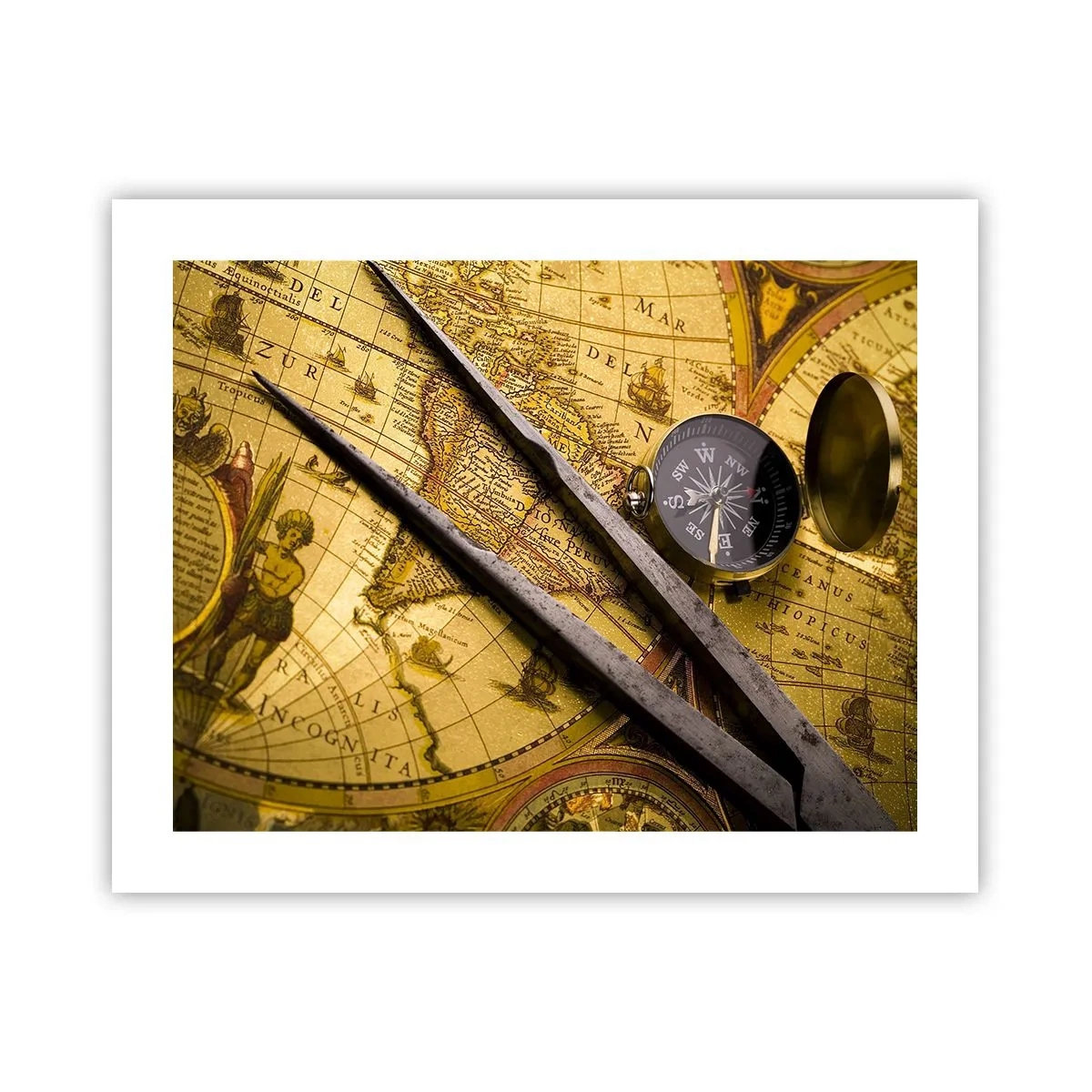 Poszter - Hol vannak ezek a kincsek? - 50x40 cm