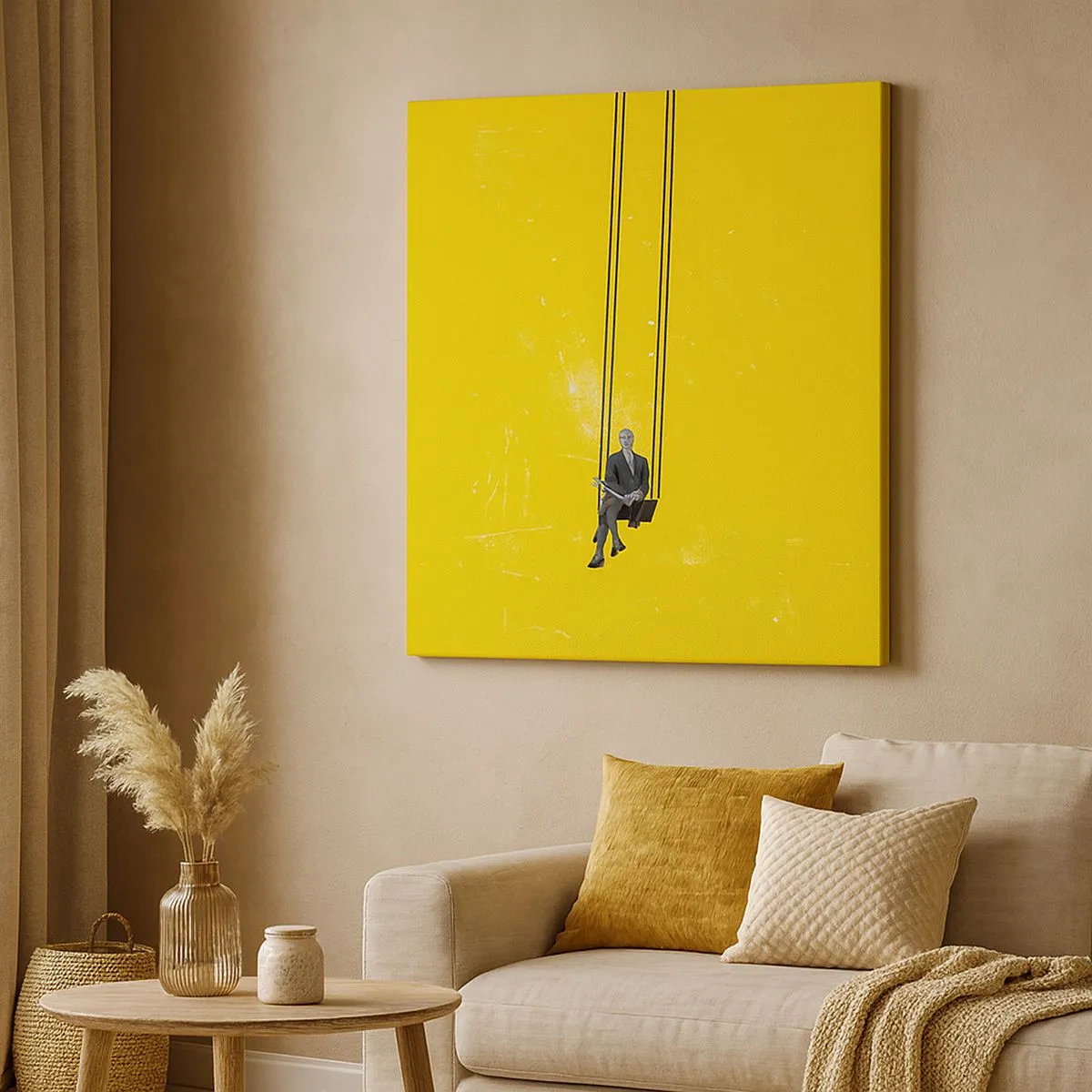 Vászonkép - Egy nap, mint a többi - 30x30 cm