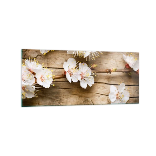 Üveg kép - És tavasz lett - 120x50 cm