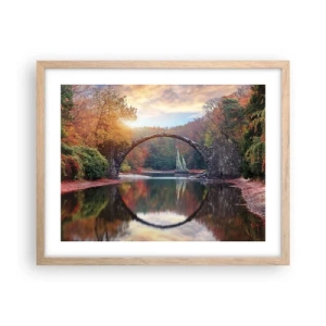 Poszter világos tölgy keretben - A tükör másik oldalán - 50x40 cm