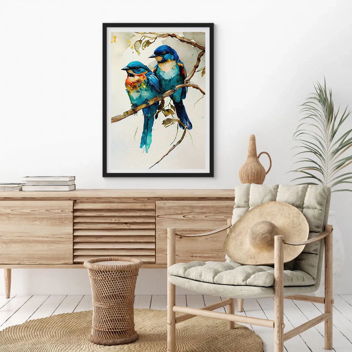 Poszter fehér keretben - Megsértődött? - 70x100 cm