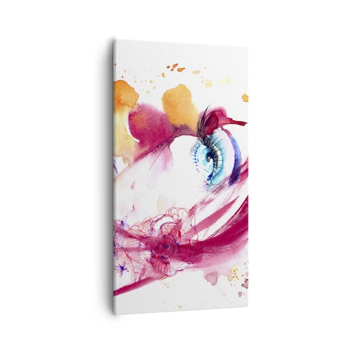 Vászonkép - A világ a közelségben virágzik - 55x100 cm