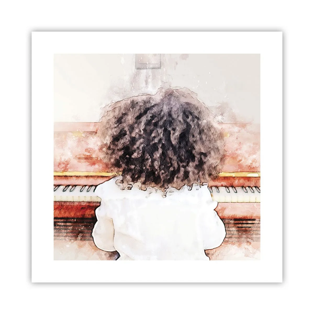 Poszter - Az új világban - 40x40 cm